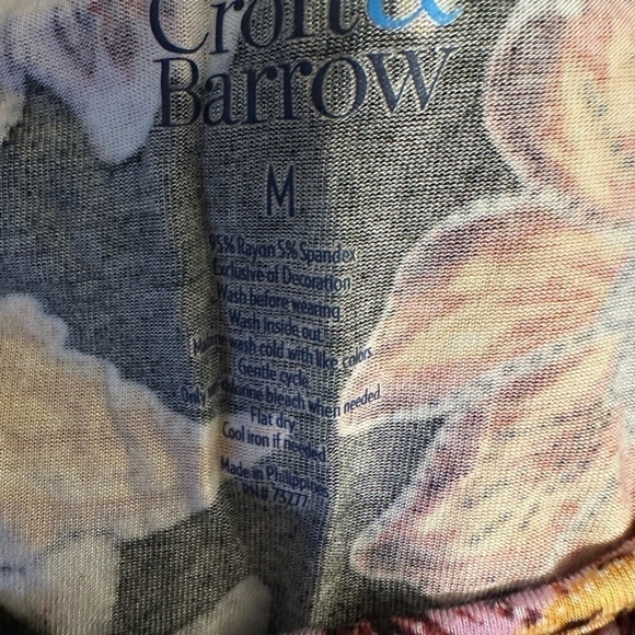 Women’s Sleeveless Top by Croft & Barrow - Size Medium - Picture 4 of 4